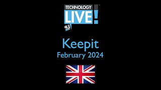 A3 Communications Technology Live! London February 2024: Keepit