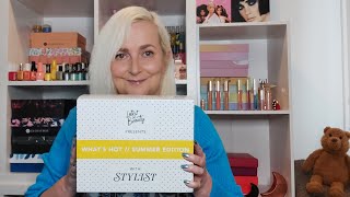 Unboxing - Latest In Beauty / Stylist Limited Edition Beauty Box - What's Hot Summer Edition 2024