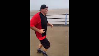 Tyson Fury, Tommy Fury and John Fury Running In Preparation For Jake Paul Fight