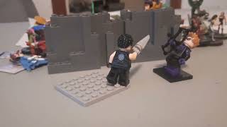 hawkeye vs razor first (stop motion test)