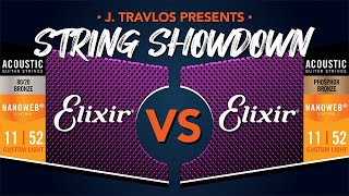 String Showdown: Elixir 80/20s VS Elixir Phosphor Bronze Acoustic Guitar Strings