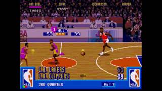 NBA Jam (Sega CD)- Lakers vs. Clippers 2/2