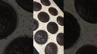 Zucchini Chocolate Muffins🍫 #baking #shortsviral