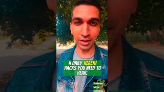 4 daily health hacks you NEED to hear!💯