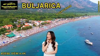 BULJARICA kamp i plaža Iz Vazduha u Septembru 2024 - BULJARICA Beach & Camp [Aerial View in 4K] MNE