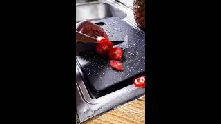 How to Chop a JUICY TOMATO and a CRUNCHY ONION to make Salsa