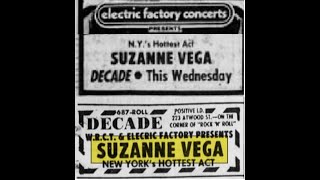 Suzanne Vega LIVE @ DECADE 6 26 85