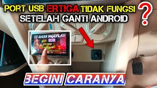 CARA Mengaktifkan Port USB ERTIGA setelah Ganti Android | Audio Pati Garage