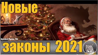 Новые законы 2021 года