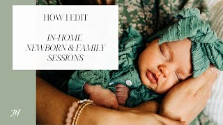 How I Edit My Newborn Photo Sessions - Lifestyle Family Photography - Nikon Z9 Images