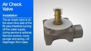 Air Check Valve Maintenance