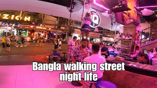 Bangla road walking street, Phuket (uncensored) 2024| #walkingstreet|#phuket|#Thailand.