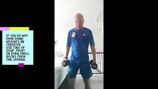 Fitness with Kenny - - Bicep Curls