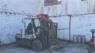 Lot #164. Nissan KUGH02830FV Forklift for sale