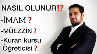 Nasıl İMAM(müezzin,kkö) OLUNUR❗️