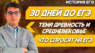 ЕГЭ История 2021 | Как подготовиться к ЕГЭ за 30 дней | Темы из блока «Древность и средневековье»