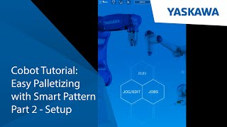 Cobot Tutorial: Easy Palletizing Part 2 - Setup