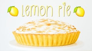 Lemon Pie ✩ Tarta de Limón || Tan Dulce