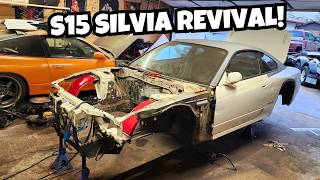 Reviving a Nissan Silvia S15 + Integra gets Skyline GTR wheels!