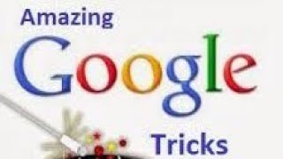 Google Fun tricks.