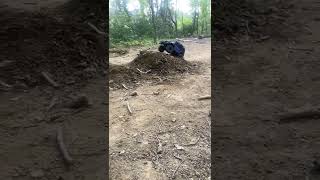 Send it! Trx4 defender having fun in the woods