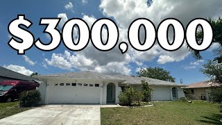 Cape Coral Real Estate Bargain!  Inside This 3-Bedroom Fixer-Upper!