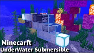 UnderWater submersible in Minecraft 1.20.1