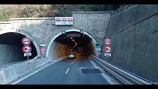 Cabin Truck View/A10-A12 Italy /Savona-Genoa....Morandi Bridge