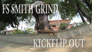 The PROCESS : ANGGA ARIFIAN ( FS SMITH KICKFLIP OUT)