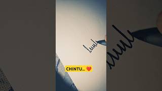 CHINTU.. ❤️ #trending #signature #style