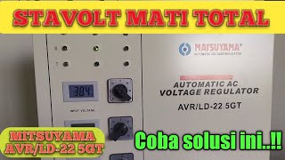 SOLUSI STAVOLT 3 PHASE MATI, MATSUYAMA AVR/LD-22 5GT