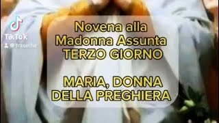 Novena della Madonna Assunta - Terzo Giorno #condividi #fraselfie #seguimi