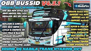 JB3 WINSPECTOR V4.3.2🔥 OBB BUSSID V4.3.2 TERBARU SOUND QQ NABILA TRANS NYARING | GRAFIK HD ETS2