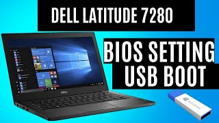 How To Enable USB Boot on Dell Latitude 7280 | Step-by-Step Guide