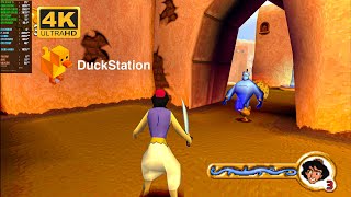 Disney's Aladdin in Nasira's Revenge - ( DuckStation 4K ) | Playable✔️ | PS1 Emulator (2024)