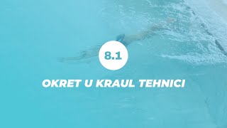 8.1 Okret u kraul tehnici | Plivanje je lako, nauči kako!