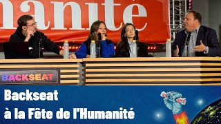 Backseat à la Fête de l'Humanité