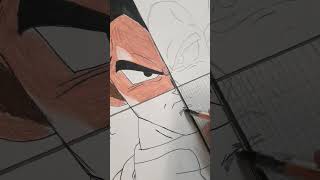 desenhando vegeta em 4 estilos (BIC)