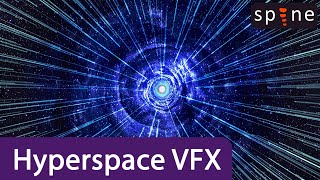 Hyperspace Visual Effects animated in Spine | VFX