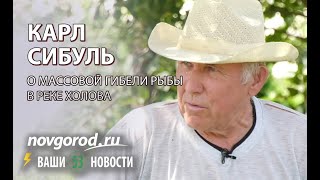 Карл Сибуль о массовой гибели рыбы в реке Холова