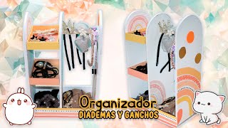 Organizador de diademas y ganchos