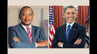 UHURU KENYATTA VS BARACK OBAMA