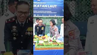 Kegiatan Upacara HUT Ke79 TNI AL Sekaligus Syukuran dan ramah tamah Mako Lanal Tanjung Balai Asahan