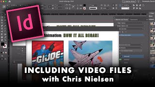 Placing Video Files into an Interactive EPub InDesign File