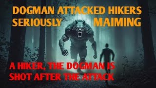 DOGMAN ATTACKED HIKER SERIOUSLY MAIMING A HIKER, THE DOGMAN IS SHOT AFTER AFTER THE ATTACK