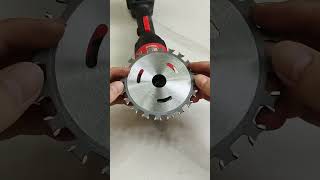 Double-sided tooth woodworking alloy saw blade #viralvideo #hardware #decoration #tools #shorts