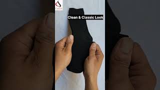 Cotson Black Cotton Socks