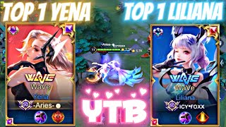 Sự Kết Hợp Giữa YTB TOP 1 Yena vs TOP 1 Liliana Tạo Nên Trận Đấu Nhanh Gọn...