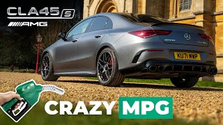 You won't believe the MPG I got in my 421HP CLA45s AMG!