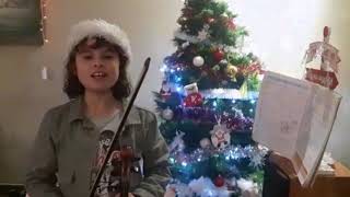 les élèves de violon vous souhaitent un joyeux noël